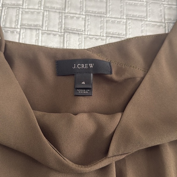 J.crew ruffle chiffon camisole size 4 - Picture 2 of 5